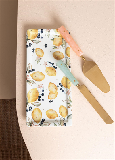 The Mia Limoncello Dikdörtgen Servis 33x21 cm LMN025