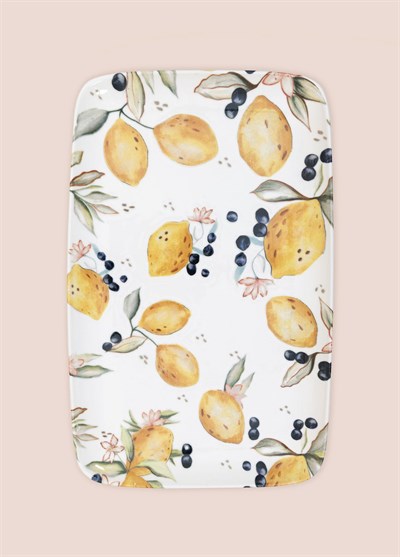 The Mia Limoncello Dikdörtgen Servis 33x21 cm LMN025