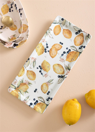 The Mia Limoncello Dikdörtgen Servis 33x21 cm LMN025
