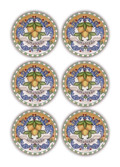 The Mia Limoncello Servis Tabağı 30 cm 6 Kişilik 