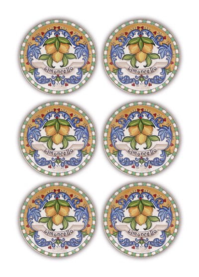 The Mia Limoncello Servis Tabağı 30 cm 6 Kişilik 