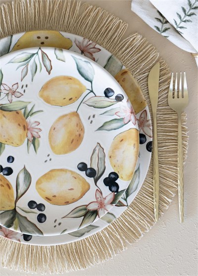 The Mia Limoncello Servis Tabağı 30 cm