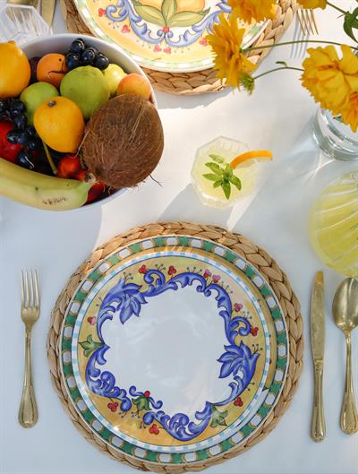 The Mia Limoncello Servis Tabağı 6lı Set 26 cm