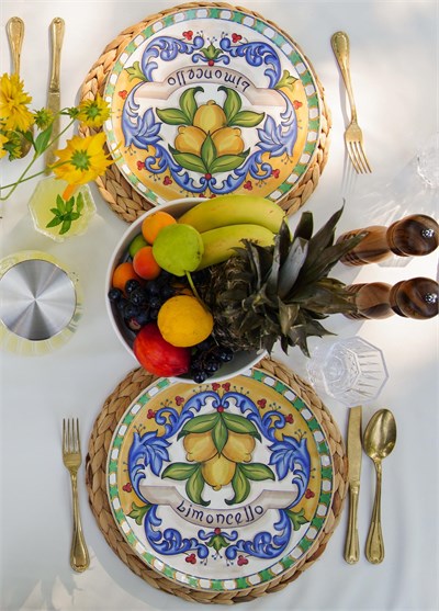 The Mia Limoncello Servis Tabağı 30 cm 6 Kişilik 