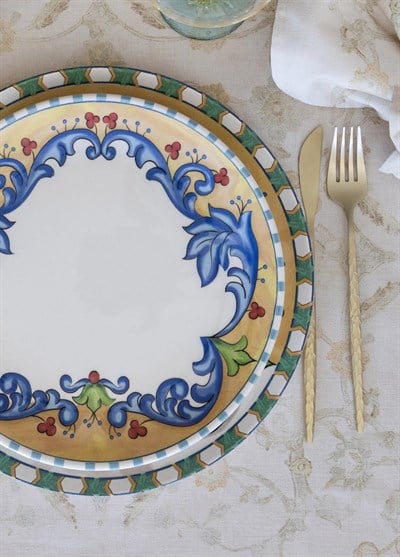 The Mia Limoncello Servis Tabağı 6lı Set 26 cm