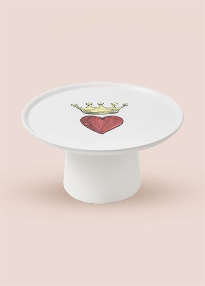 The Mia Luv Ayaklı Servis Tabağı 10x19 cm