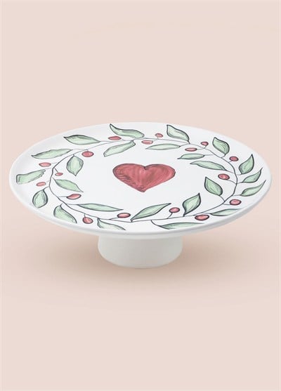 The Mia Luv Ayaklı Servis Tabağı 30x10 cm