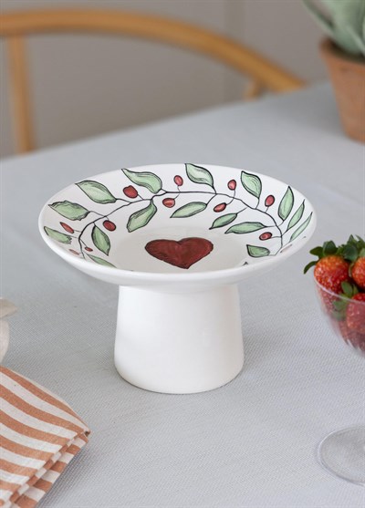 The Mia Luv Ayaklı Servis Tabağı 20 cm