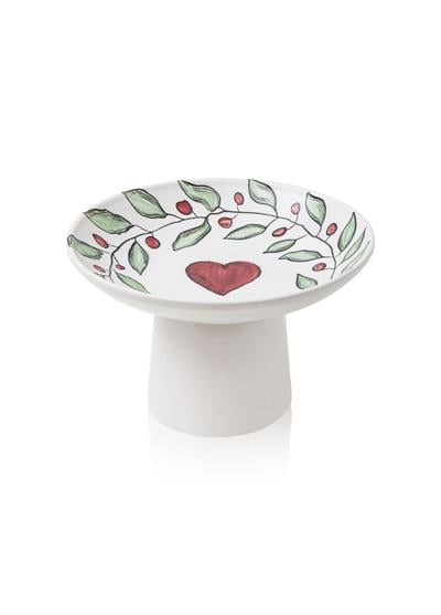 The Mia Luv Ayaklı Servis Tabağı 20 cm