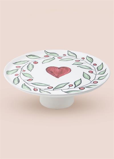 The Mia Luv Ayaklı Servis Tabağı 10x30 cm