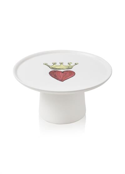 The Mia Luv Ayaklı Servis Tabağı 10x19 cm