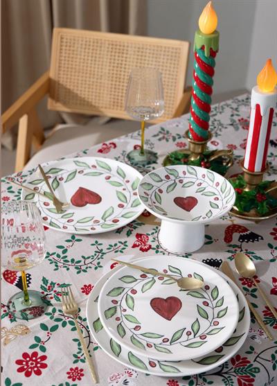 The Mia Luv Ayaklı Servis Tabağı 20 cm