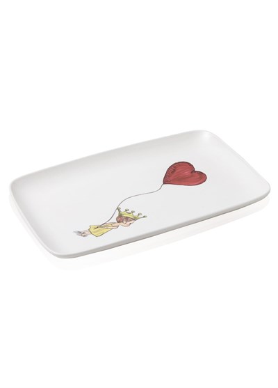 The Mia Luv Dikdörtgen Servis Tabağı 31x20 cm