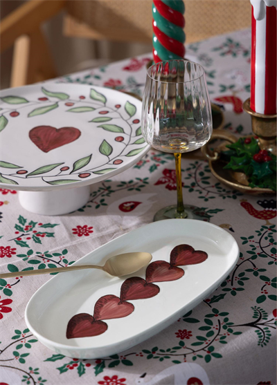 The Mia Luv Oval Servis 2li 29 cm