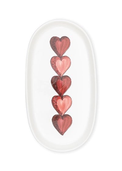 The Mia Luv Oval Servis Tabağı 2li 29 cm