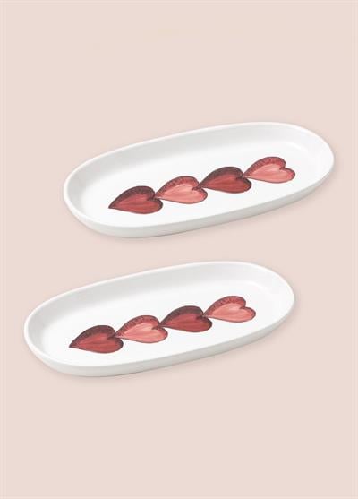 The Mia Luv Oval Servis 2li 26 cm