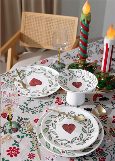 The Mia Luv Servis Tabağı 30 Cm