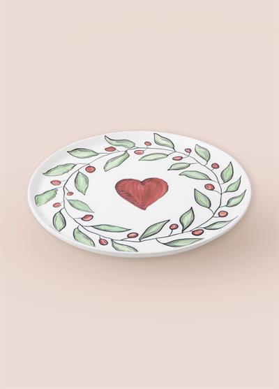 The Mia Luv Servis Tabağı 6lı Set 26 cm