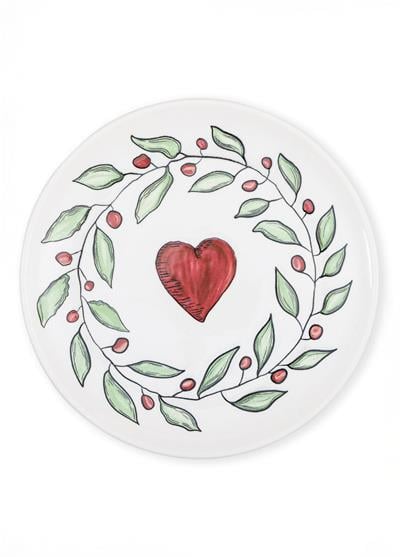 The Mia Luv Servis Tabağı 6lı Set 26 cm