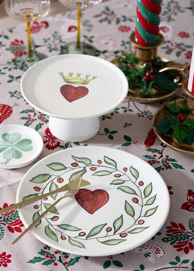 The Mia Luv Servis Tabağı 6lı Set 26 cm