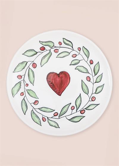 The Mia Luv Servis Tabağı 6lı Set 26 cm