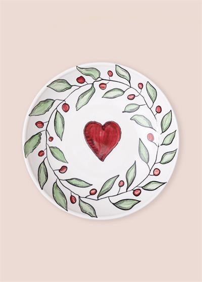 The Mia Luv Yemek Tabağı 6lı Set 20 cm