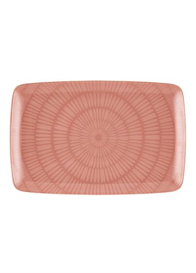 The Mia Noon Dikdörtgen Servis Somon 33x21 cm