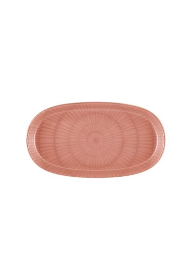 The Mia Noon Oval Servis Tabağı 2li Set Somon 26 cm