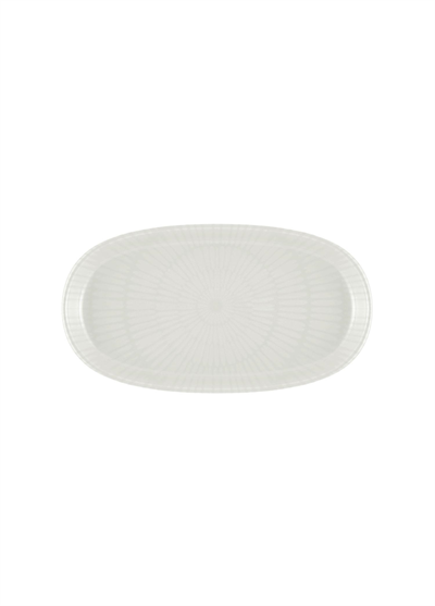 The Mia Noon Oval Servis 2li Krem 26 cm