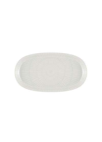 The Mia Noon Oval Servis 2li Krem 26 cm