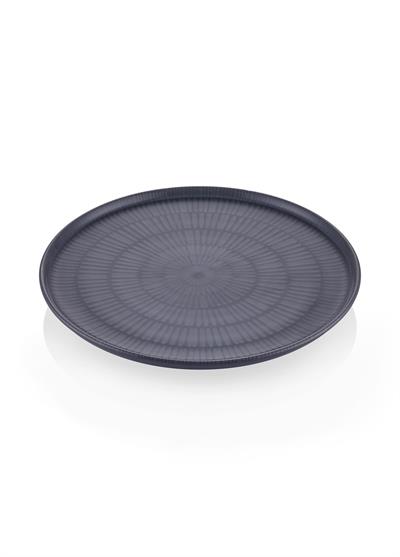 The Mia Noon Servis Tabağı 6lı Set Gri 26 cm