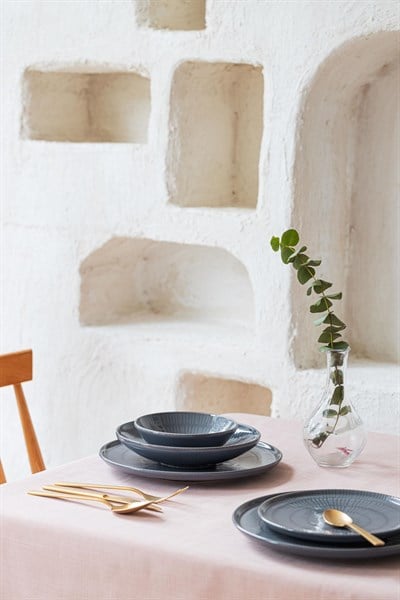 The Mia Noon Servis Tabağı Gri 30 Cm