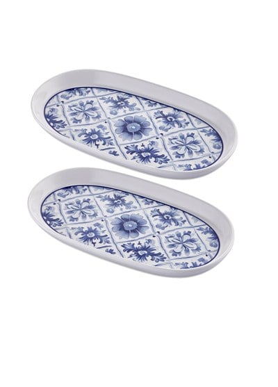 The Mia Odore Di Limone Oval Servis Tabağı 2li Set 29 cm