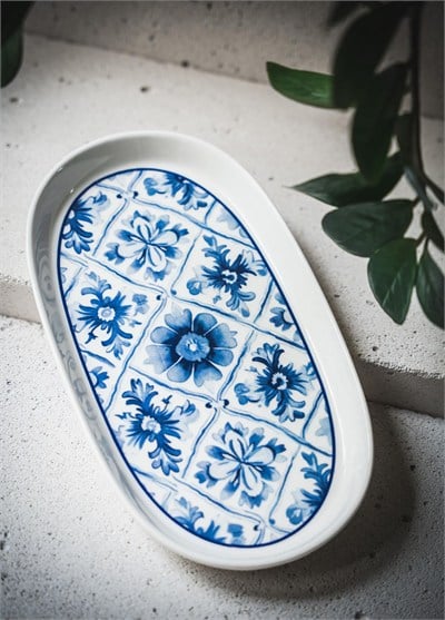 The Mia Odore Di Limone Oval Servis Tabağı 2li Set 29 cm