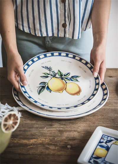 The Mia Odore Di Limone Servis Tabağı 30 Cm ODL0006