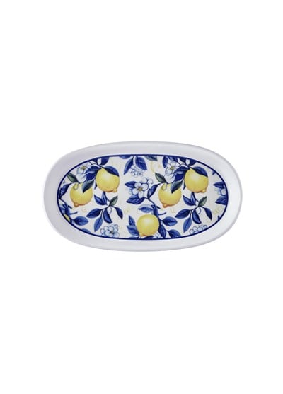 The Mia Odore Di Limone Oval Servis Tabağı 2li Set 23 cm