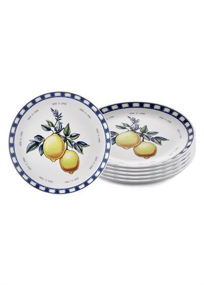 The Mia Odore Di Limone Servis Tabağı 6lı Set 26 cm ODL004