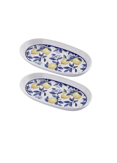 The Mia Odore Di Limone Oval Servis Tabağı 2li 23 cm