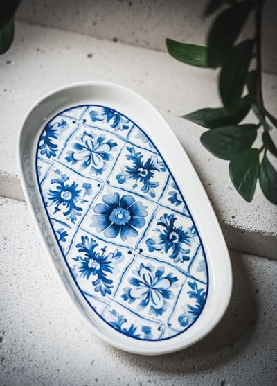 The Mia Odore Di Limone Oval Servis Tabağı 2li 29 cm