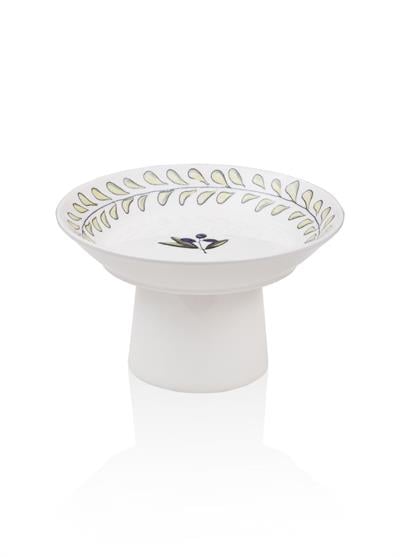 The Mia Olivos Ayaklı Servis Tabağı 20 cm