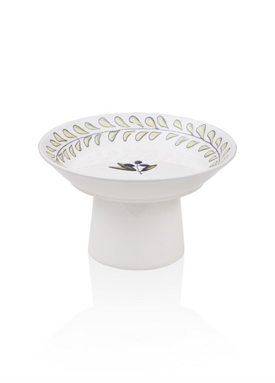 The Mia Olivos Ayaklı Servis Tabağı 20 cm