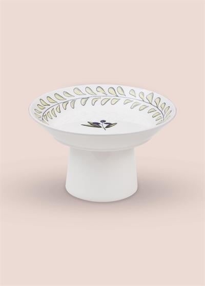The Mia Olivos Ayaklı Servis Tabağı 20 cm