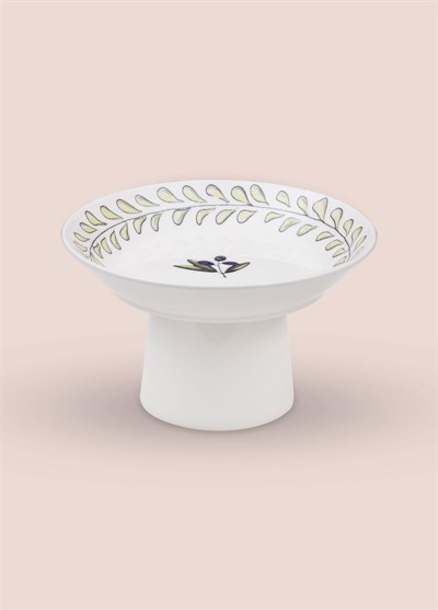 The Mia Olivos Ayaklı Servis Tabağı 20 cm
