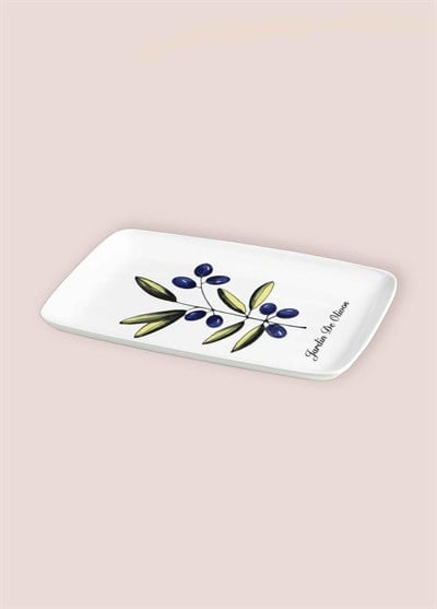 The Mia Olivos Dikdörtgen Servis Tabağı 31x20 cm OVS0015