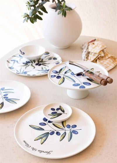 The Mia Olivos Servis Tabağı 30 Cm OVS0005