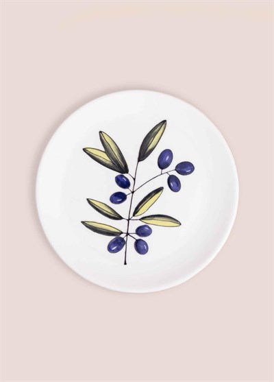 The Mia Olivos Servis Tabağı 6lı Set 26 cm OVS0003