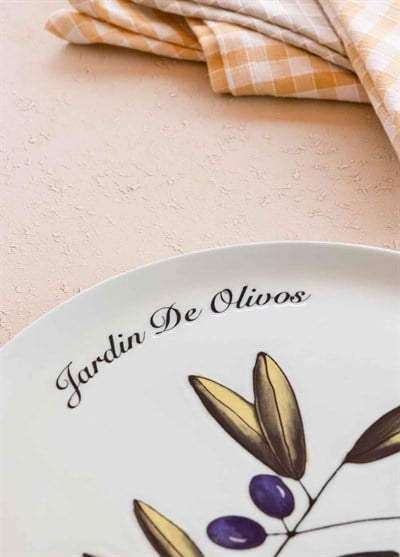 The Mia Olivos Servis Tabağı 30 Cm OVS0005