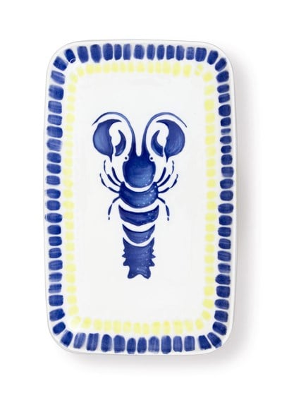 The Mia Palma Dikdörtgen Servis Tabağı 31x20 cm