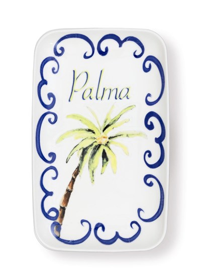 The Mia Palma Dikdörtgen Servis Tabağı 31x20 cm