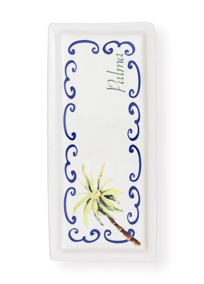 The Mia Palma Dikdörtgen Servis Tabağı 35x16 cm